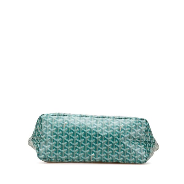 Pre-owned Goyard Goyardine Saint Louis PM Green