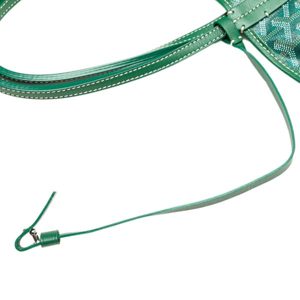 Pre-owned Goyard Goyardine Saint Louis PM Green