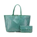 Miniatyrbilde 10 av 10: Pre-owned Goyard Goyardine Saint Louis PM Green