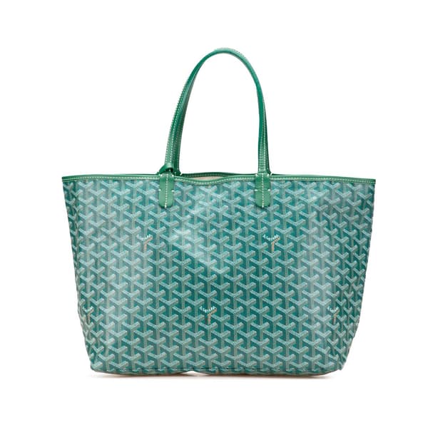 Pre-owned Goyard Goyardine Saint Louis PM Green