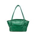 Miniatyrbillede 1 af 10: Pre-owned Bottega Veneta Medium Calfskin Maxi Intrecciato Arco Slouch Tote Green