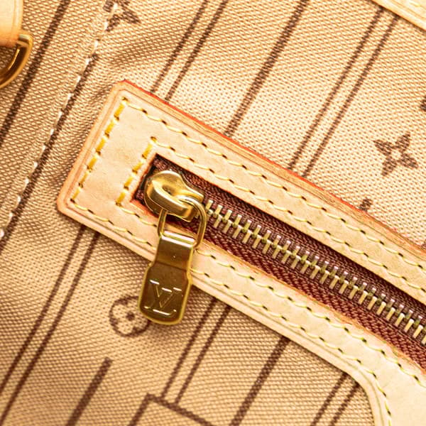 Pre-owned Louis Vuitton Monogram Neverfull PM Brown