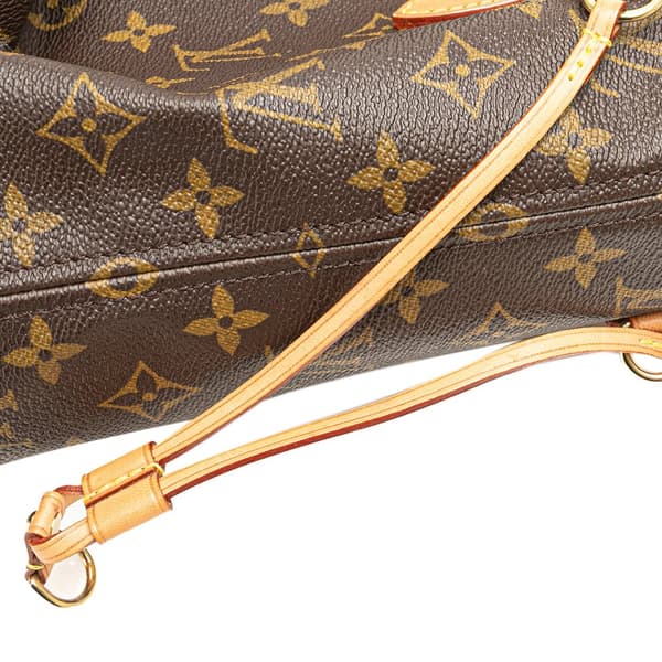 Pre-owned Louis Vuitton Monogram Neverfull PM Brown