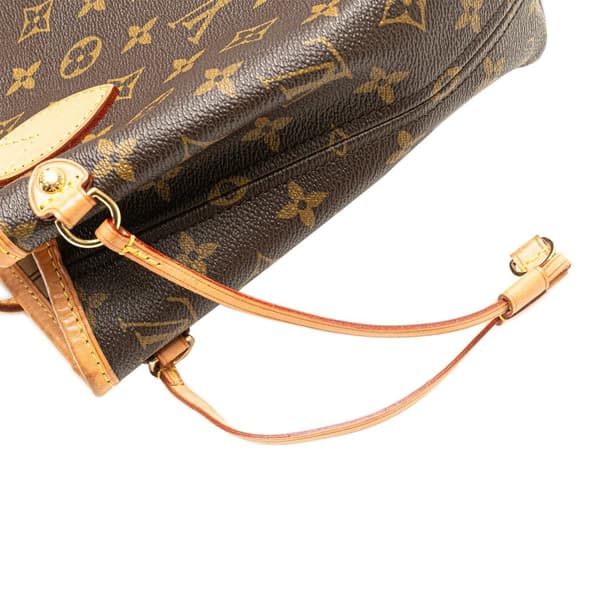 Pre-owned Louis Vuitton Monogram Neverfull PM Brown