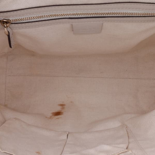 Pre-owned Gucci GG Canvas Mayfair Tote Brown