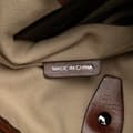 Miniatyrbild 6 av 10: Pre-owned Burberry Mega Check Canvas Tote White