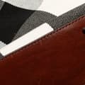 Miniatyrbild 9 av 10: Pre-owned Burberry Mega Check Canvas Tote White