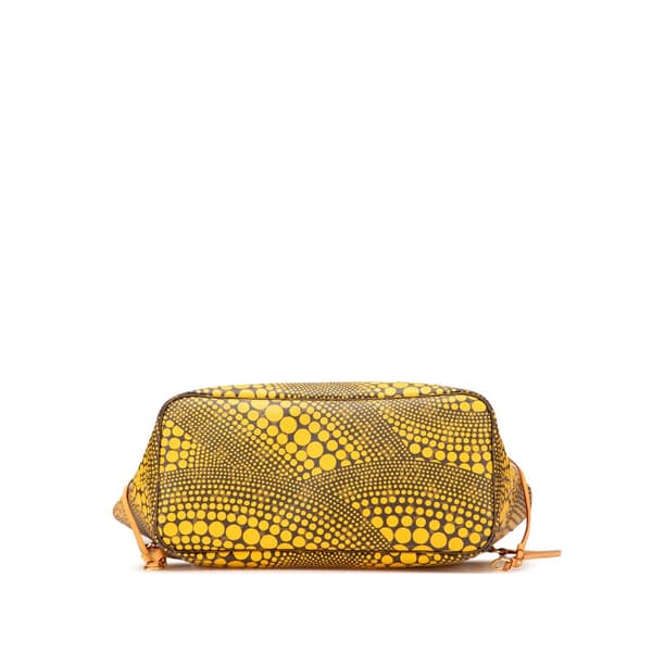 Pre-owned Louis Vuitton Yayoi Kusama Monogram Neverfull MM Yellow