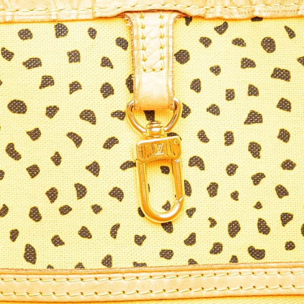 Pre-owned Louis Vuitton Yayoi Kusama Monogram Neverfull MM Yellow