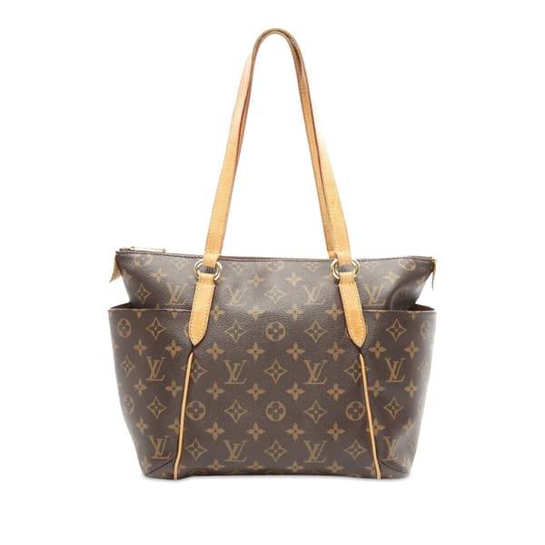 Pre-owned Louis Vuitton Monogram Totally PM Brown