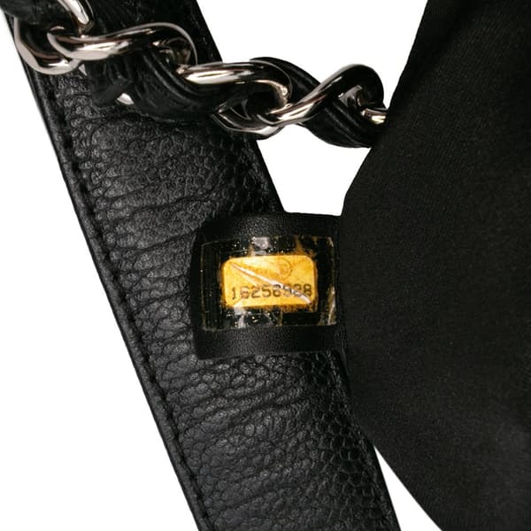Pre-owned Chanel Caviar Grand Shopping Tote Black