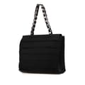 Pikkukuva 2 / 10: Pre-owned Ferragamo Nylon Tiered Grosgrain Tote Black
