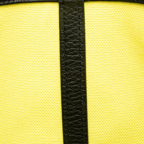 Pre-owned Hermès Toile Pursangle Tote Yellow