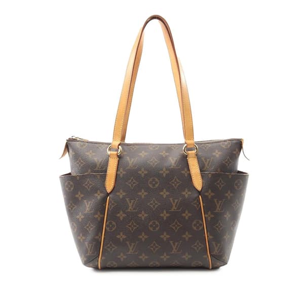 Pre-owned Louis Vuitton Monogram Totally PM Brown