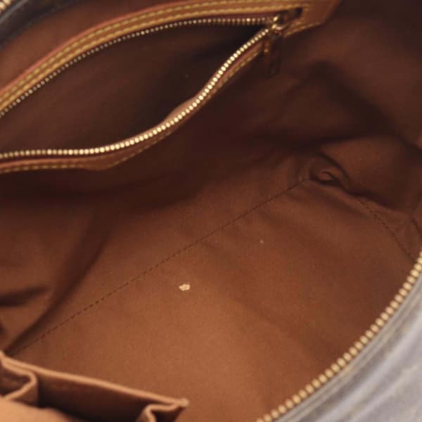 Pre-owned Louis Vuitton Monogram Cabas Piano Brown