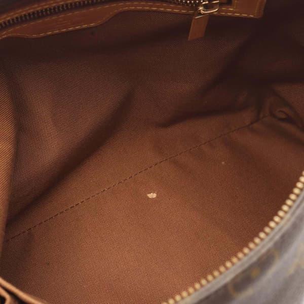Pre-owned Louis Vuitton Monogram Cabas Piano Brown