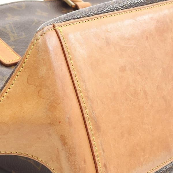 Pre-owned Louis Vuitton Monogram Cabas Piano Brown