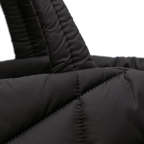 Pre-owned Saint Laurent Nylon Puffer Tote Black