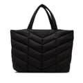 Miniatyrbilde 1 av 10: Pre-owned Saint Laurent Nylon Puffer Tote Black