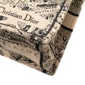 Miniatyrbilde 9 av 9: Pre-owned Dior Medium Embroidered Canvas Plan de Paris Book Tote Brown