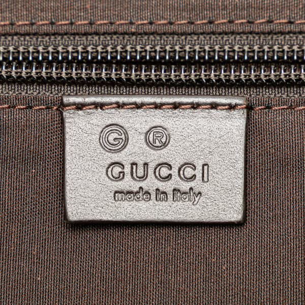 Pre-owned Gucci GG Canvas Tote Brown