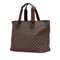 Miniatyrbild 2 av 10: Pre-owned Gucci GG Canvas Tote Brown