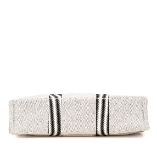 Pre-owned Hermès Canvas Fourre Tout MM Gray