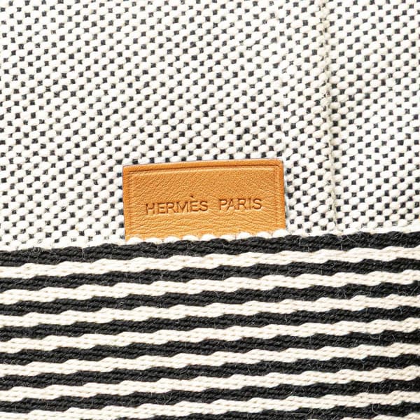 Pre-owned Hermès Canvas Fourre Tout MM Gray