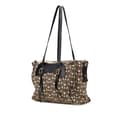 Miniatyrbild 2 av 10: Pre-owned Miu Miu Canvas Monogram Tote Brown