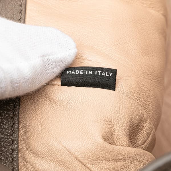 Pre-owned Prada Cervo Tote Brown