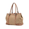 Miniatyrbilde 2 av 10: Pre-owned Gucci GG Canvas Miss GG Tote Brown