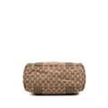 Miniatyrbild 3 av 9: Pre-owned Gucci Large GG Canvas Bamboo Libeccio Tote Brown
