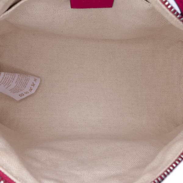 Pre-owned Gucci Kids Mini Leather Soho Tote Pink