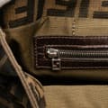 Miniatyrbilde 7 av 10: Pre-owned Fendi Small Zucca Canvas Twins Tote Brown