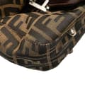Miniatyrbilde 9 av 10: Pre-owned Fendi Small Zucca Canvas Twins Tote Brown