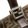 Miniatyrbilde 10 av 10: Pre-owned Fendi Small Zucca Canvas Twins Tote Brown