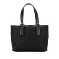 Miniatyrbilde 1 av 10: Pre-owned Gucci GG Canvas Tote Black
