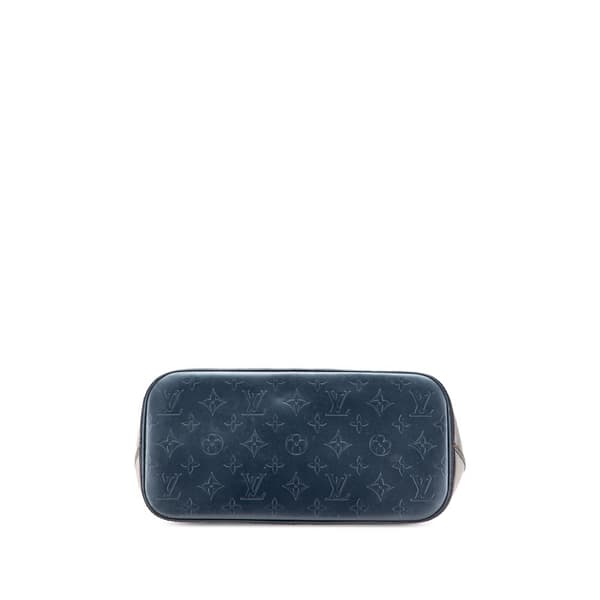 Pre-owned Louis Vuitton Monogram Mat Stockton Blue