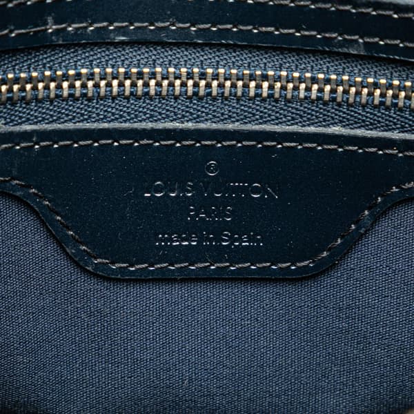 Pre-owned Louis Vuitton Monogram Mat Stockton Blue