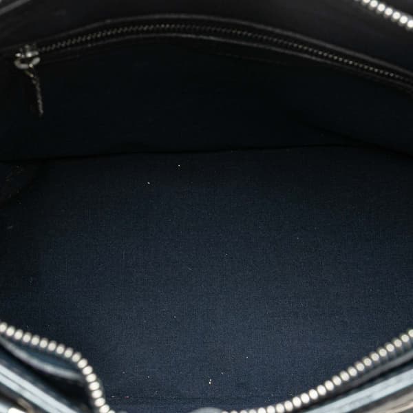 Pre-owned Louis Vuitton Monogram Mat Stockton Blue
