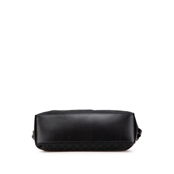 Pre-owned Gucci GG Canvas Tote Black