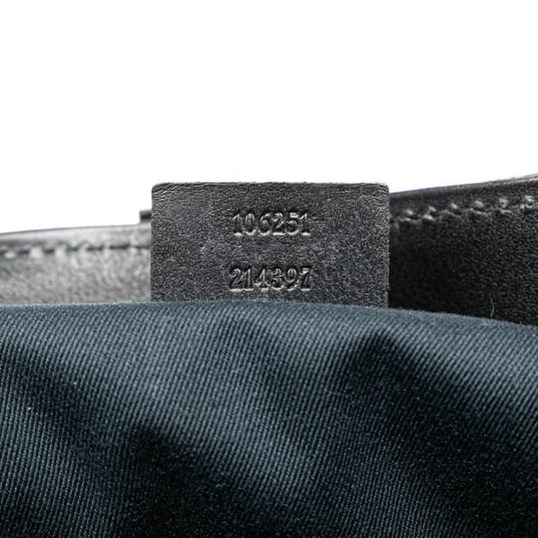 Pre-owned Gucci GG Canvas Tote Black