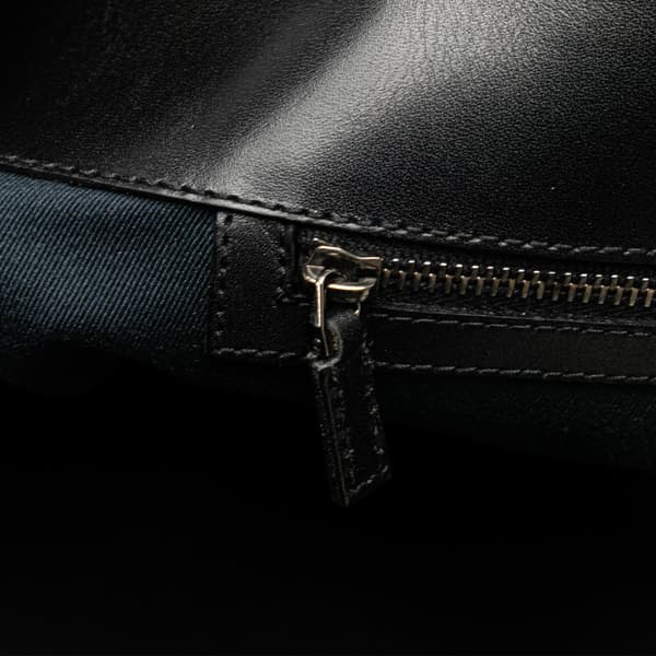 Pre-owned Gucci GG Canvas Tote Black