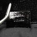 Miniatyrbild 5 av 10: Pre-owned Gucci GG Canvas Eclipse Tote Black