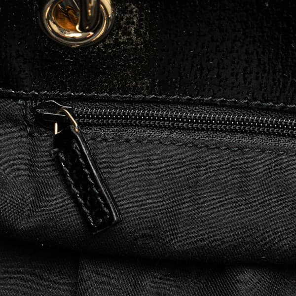Pre-owned Gucci GG Canvas Eclipse Tote Black