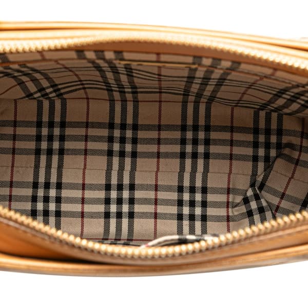 Pre-owned Burberry Leather Tote Brown