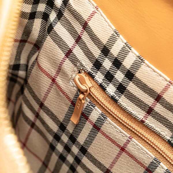 Pre-owned Burberry Leather Tote Brown