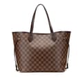 Miniatyrbillede 1 af 10: Pre-owned Louis Vuitton Damier Ebene Neverfull MM Brown
