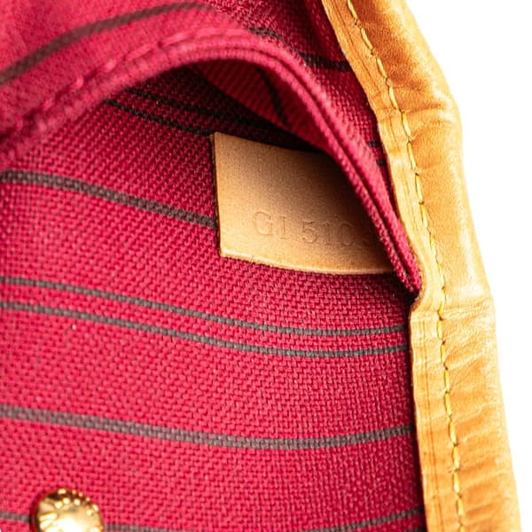 Pre-owned Louis Vuitton Monogram Neverfull MM Brown