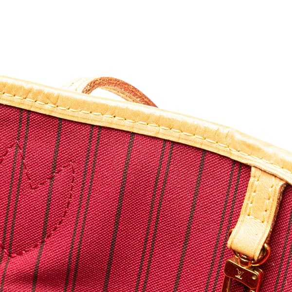 Pre-owned Louis Vuitton Monogram Neverfull MM Brown